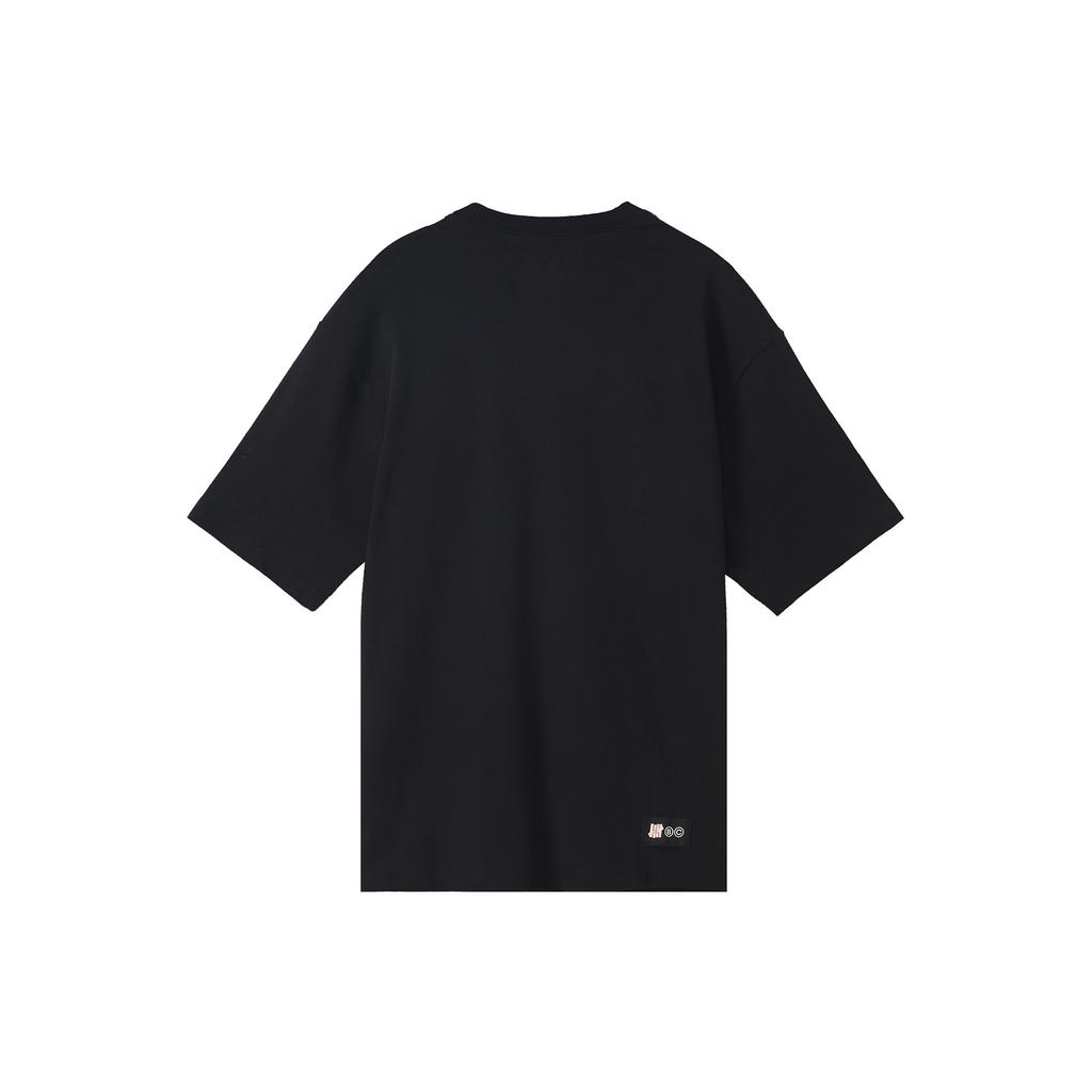 Jordan Бренд X Непобежденный Непобежденный X Air Jordan Капсульная Коллекция Принт с Персонажем Футболка с Круглым Вырезом Мужские Топы Черный DX6030-010
