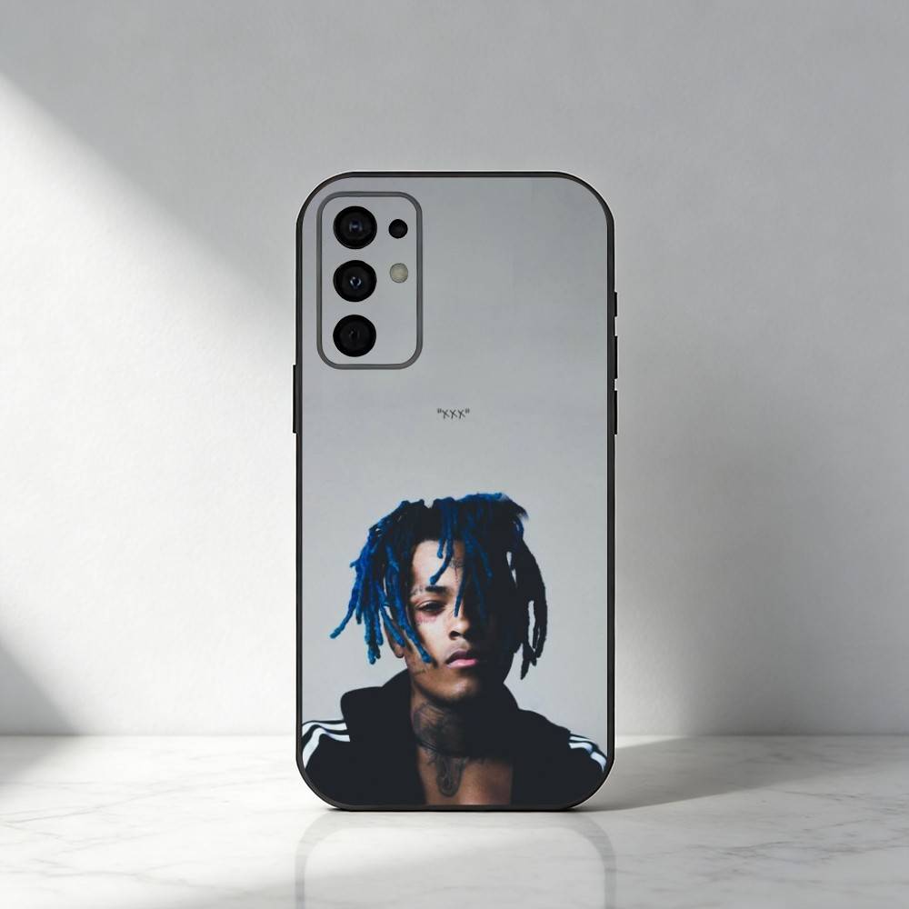 Чехол для телефона рэпера X-XXXTENTACION-S для Samsung S25,S24,S21,S22,S23,S30,Ultra,S20,Plus,Fe,Note,5G Черный