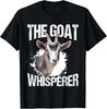 The Goat Whisperer Funny Goat Lover Farmer Gift T-Shirt