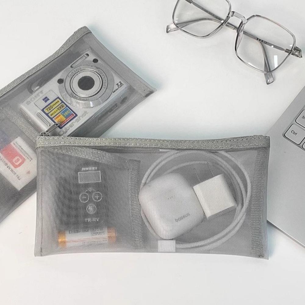 Пылезащитная защитная крышка для зарядного устройства, износостойкая коробка для хранения цифровых аксессуаров, для путешествий