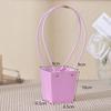 1Pc Handle Kraft Paper Flower Bags Flowers Wrapping Gift Flower Packaging Boxes For Home Wedding Party Decoration