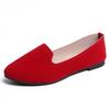 Women Flats  Colourful Suede Women Loafers Ballet Pointed Toe Flats Ladies Shoes Loafers
