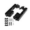 570E35 For Dometic Heki Caravan Motorhome 2PCS Rooflight Lift Handles Kit Black Easy tallation Car Accessories