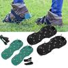 Ecofriendly Garden Planting Shoes With Plastic Material For Lawn Aeration And Gardening