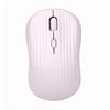 Wireless Bluetooth Quiet Mouse with 3 DPI USB Long Battery Ergonomic Stylish Striped Compatible with and Android & 2.4GHz Settings, Receiver, Type-C