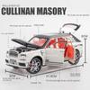 1:24 Rolls-Royce Spectre Cullinan Masory Car Model Toy Sound Light Shock Absorption Vehicle Models Desktop Ornaments Gift