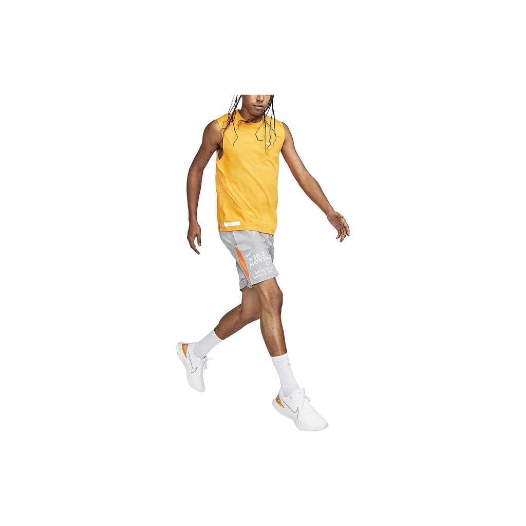 Nike Мужские шорты Dri-FIT Challenger с цветными блоками, светло-дымчато-серые DX0915-077