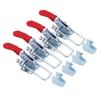 4PCS Latch Type Toggle Clamps Set Hand Tool Metal Holding Capacity 163kg360lbs GH40323