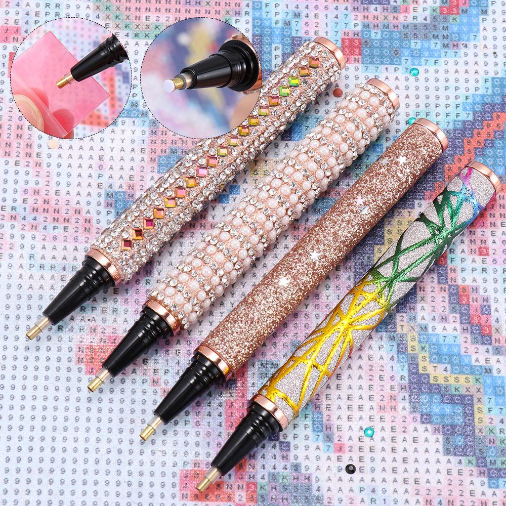 Cross Stitch Diamond Painting Accessories Point Drill Pens Diamond Painting Pen Glitter Diamond