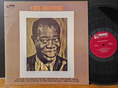Виниловая пластинка ЛУИС АРМСТРОНГ - Louis Armstrong UPF143 UpFront Records 1970 США Джаз Б/У