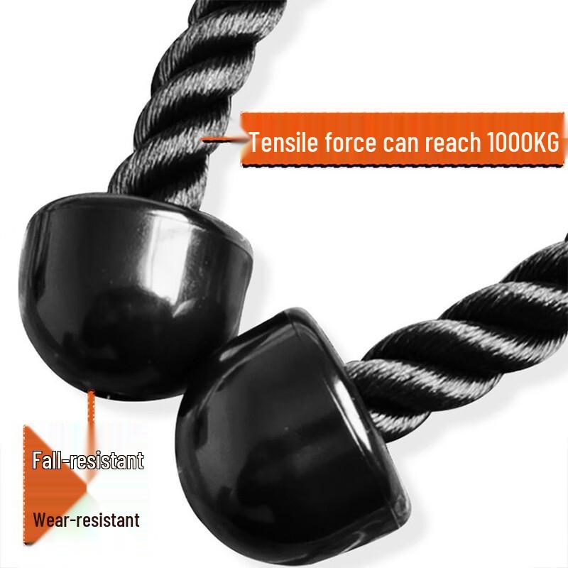 Gym Cable Machine Triceps Biceps Pull Down Rope