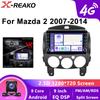 Android 13 для MAZDA 2 2007 2008 2009 2010 2011-2014 Автомобильный радиоприемник Мультимедийный проигрыватель WIFI 4G 8Core Carplay GPS navi Стерео Головное Устройство