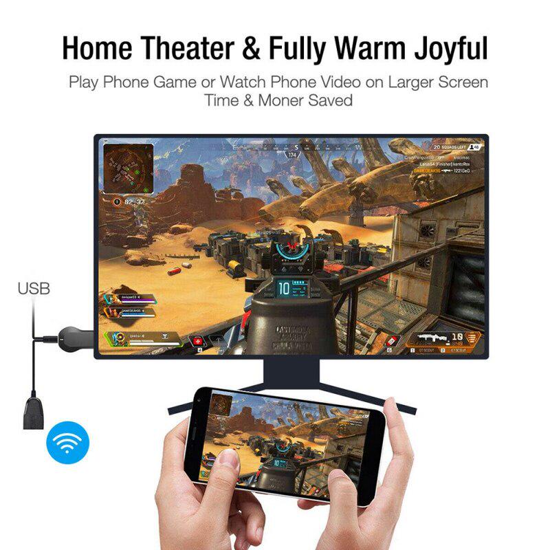 Anycast M100 WiFi Display Converter Беспроводное дублирование экрана HD Двухъядерный декодер HD TV Stick Беспроводной ключ Miracast Airplay