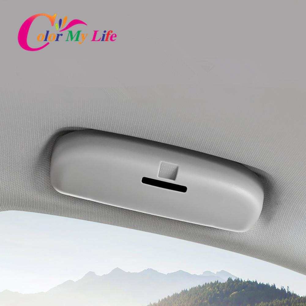 Color My Life New Car Sunglasses Holder Case Glasses Box for Honda CRV CR-V City Civic HRV HR-V Fit JADE Accord Odyssey