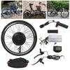 Комплект для переоборудования электродвигателя велосипеда с передним колесом 26 дюймов, мощный, с ЖК-дисплеем, 1500 Вт, 34 мили в час