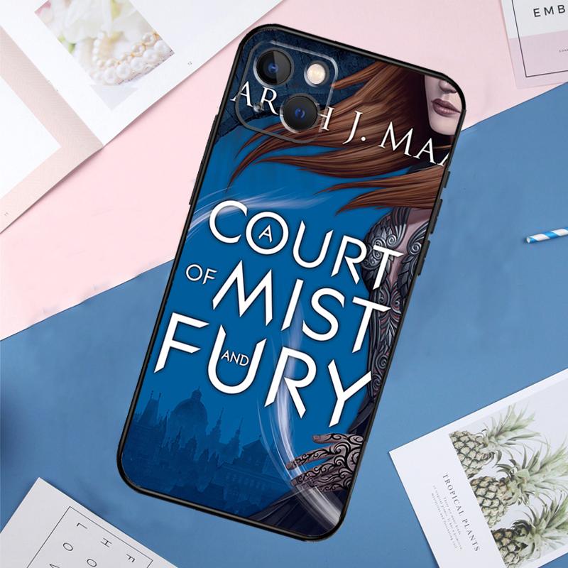 Чехол для телефона Sarah J Maas «Королевство шипов и роз» для iPhone 11 14 15 16 Pro Max 13 12 Mini XS X XR Plus Защитный чехол