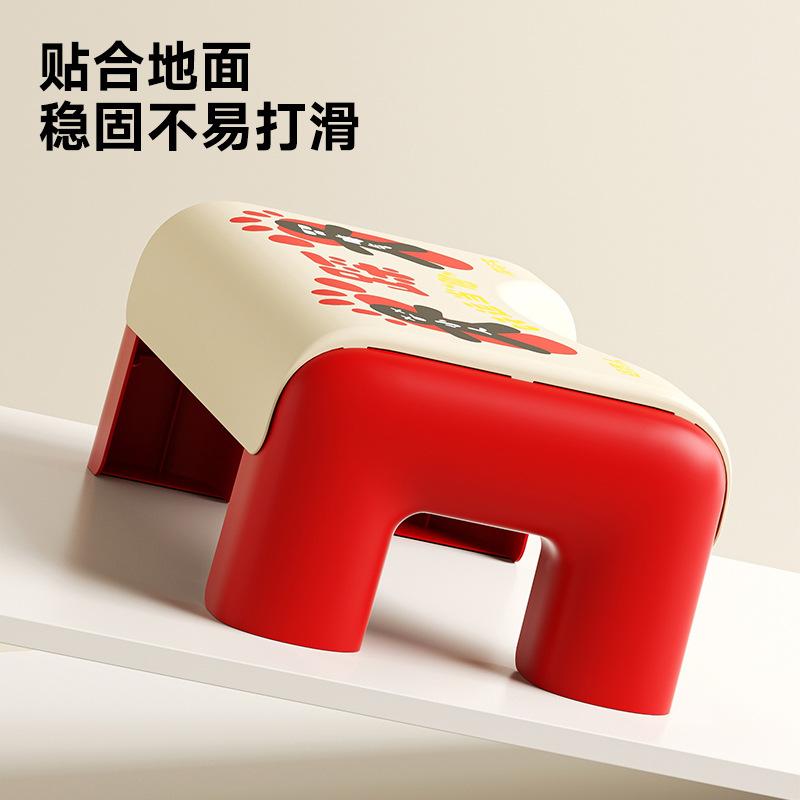 Children's toilet auxiliary stool Household high-value bathroom Toilet squat pit auxiliary artifact Thickened non-slip stepping stool