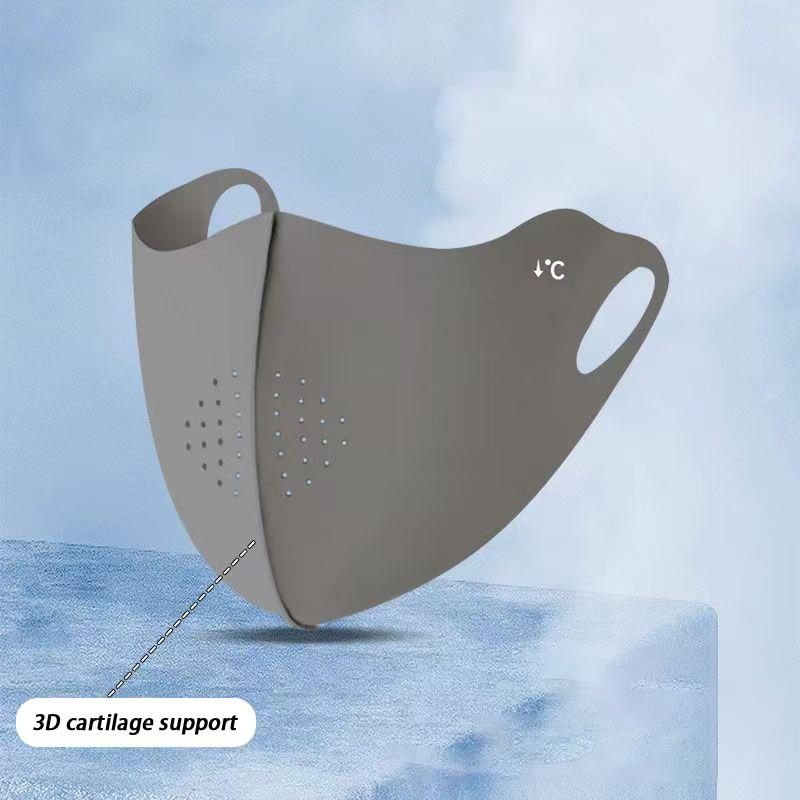 Uv Protection Breathable Face Mask 3D Seamless Full Face Outdoor Lightweight Sun Block Flex Fit
