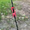 20/48/80/100Pcs Aluminum Alloy Guyline Cord Adjuster Tent Tensioner Heavy Duty Outdoor Camping Hiking
