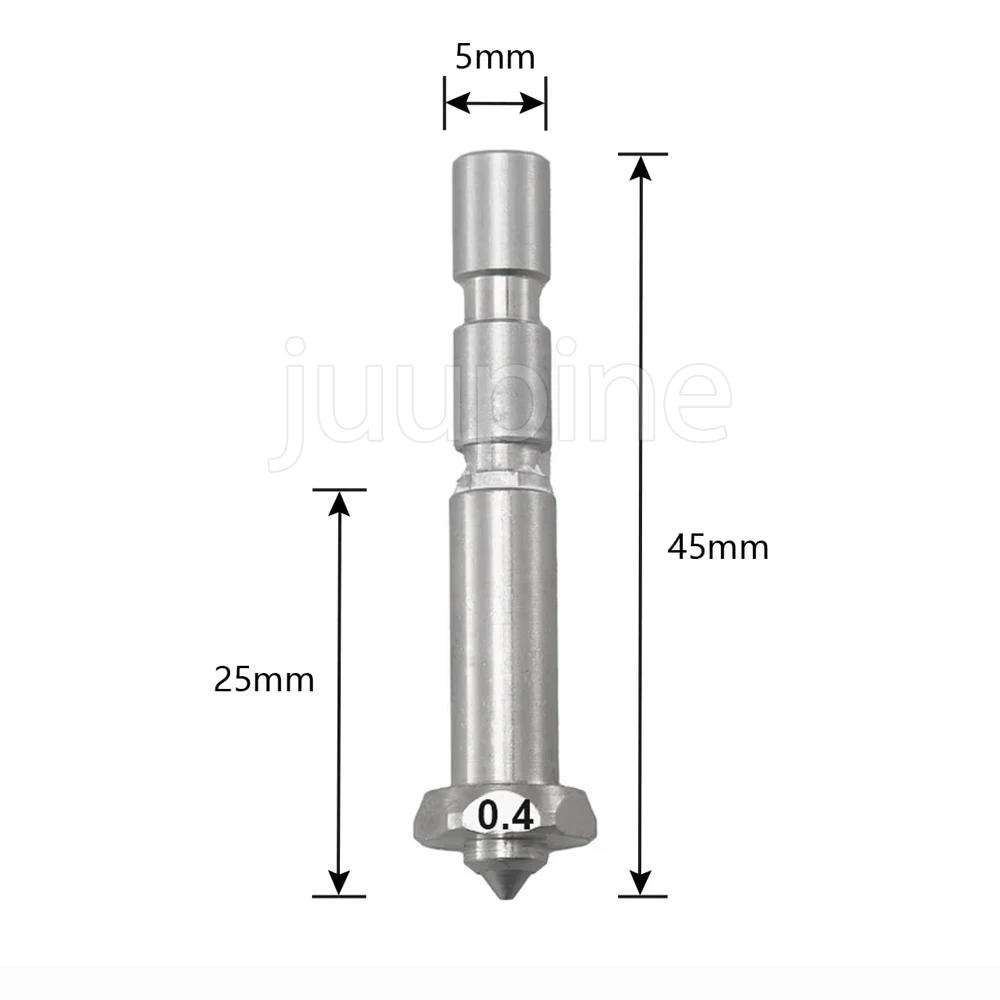 Для Anycubic Kobra 3 Max Сопло Хотэнд Kobra 3 Max Комбо Быстросменное Сопло Закаленная Сталь 0.4 0.6 0.8 Аксессуары Kobra 3 Max
