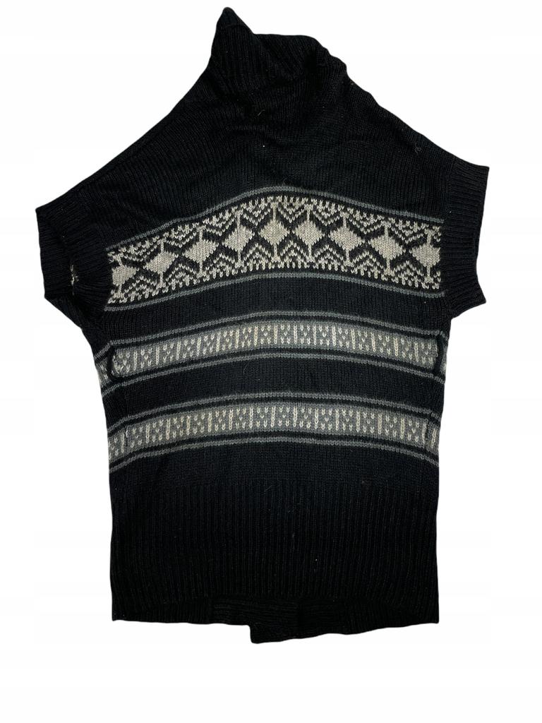 Black Women's Patterned Sweater Devoted L - Used