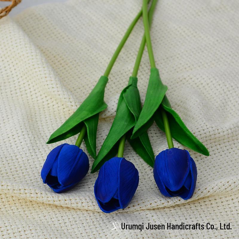 Искусственные тюльпаны для домашнего декора и свадебных букетов