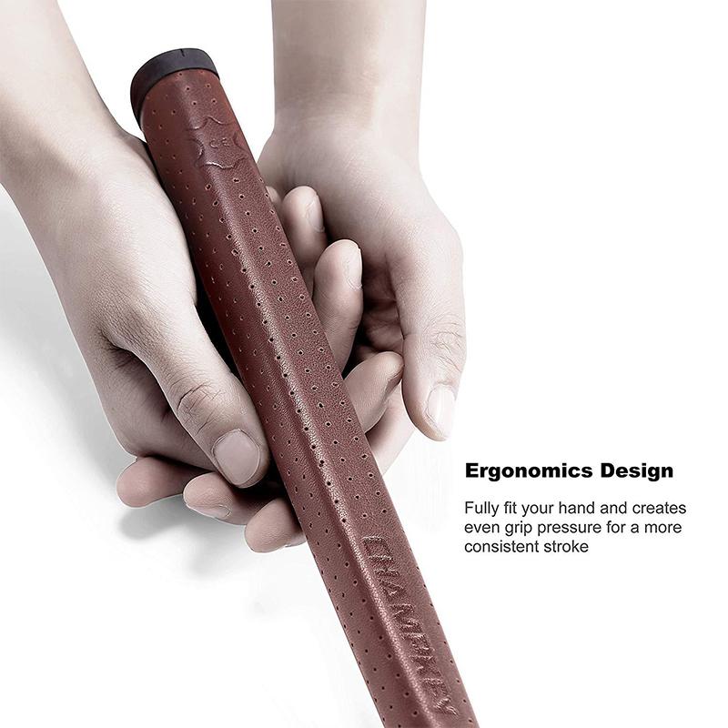Высококачественная овечья кожа Средний размер Гольф Паттер Грип Чисто ручная работа Грип для клюшки