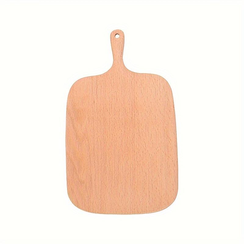 1Pc Beechwood Multipurpose Tray - Serving Board for Breakfast, Coffee Shop, Pizza, Bread, Fruit, Vegetable & Party Sushi