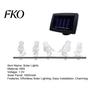 Solar String Lights for Yard Bird Lights, Outdoor Waterproof Garden Light, Warm Powered Patio Lighting Glow LED Light Balcony Lawn Decor Eco-friendly