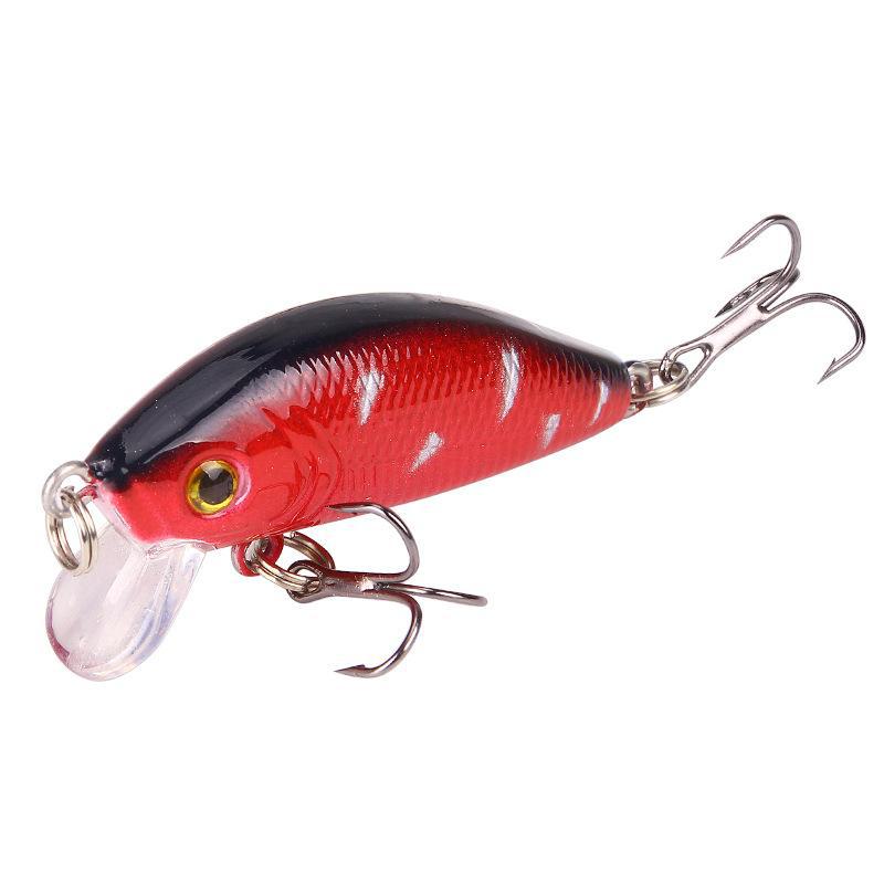 5cm/4.2g Minnow Rock Simulation Hard Bait - Ideal for Sea and Freshwater Fishing.