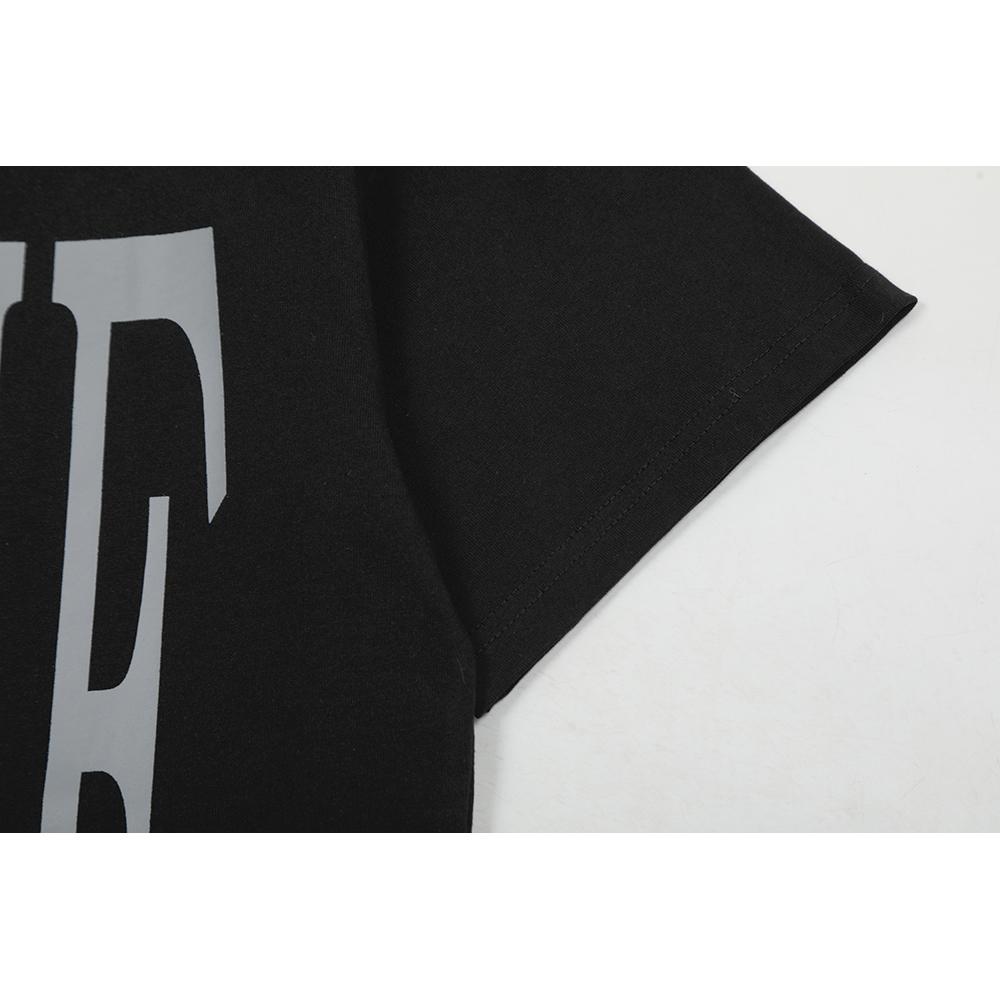 Vlone Оверсайз футболка с принтом City Fire V, мужская и женская, повседневная, хип-хоп, стритвир, с коротким рукавом