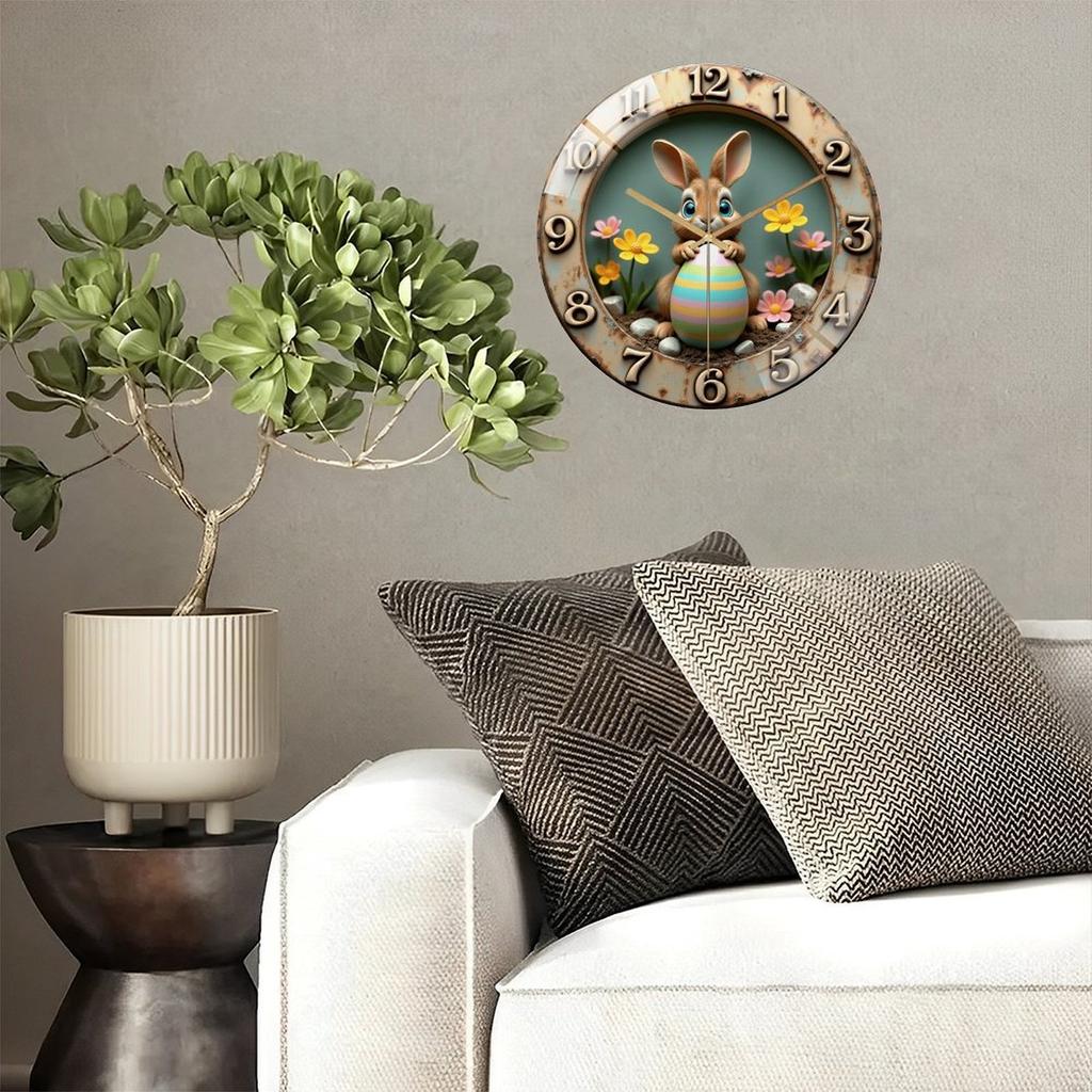 12 Inch Round Wall Clock a Thoughtful Gift for Graduates and New Homeowners