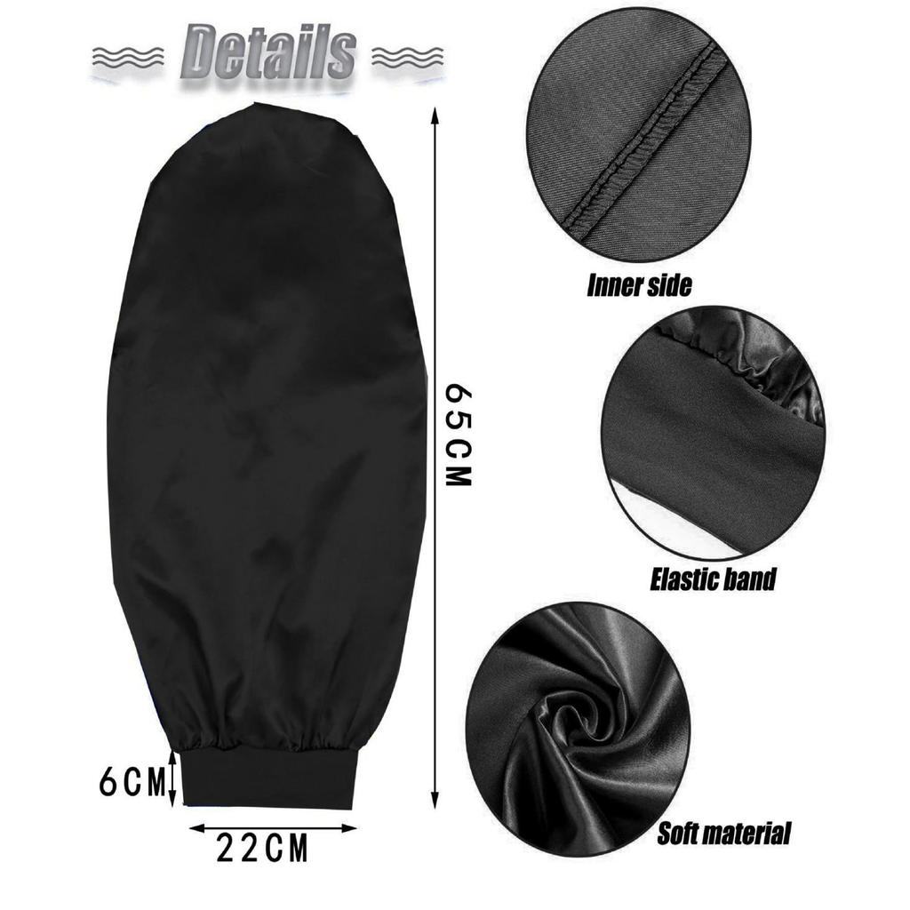 Однотонная атласная шапочка для сна для длинных волос - Красота и химиотерапия головной платок