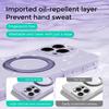 ABEEL For iPhone 16 Pro Magnetic Case Kickstand Skin Touch Liquid Silicone Phone Cover