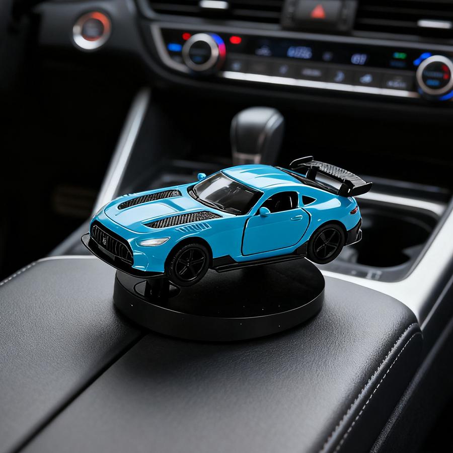 Индивидуальность автомобиля Украшение центральной консоли Спортивный автомобиль Дрифт Вращающийся декор автомобиля Автомобильная приборная панель Поворачивающаяся Гоночная модель Украшение