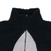 adidas Куртка Originals с контрастным логотипом, замшевая, с воротником-стойкой, унисекс, черная HC0325