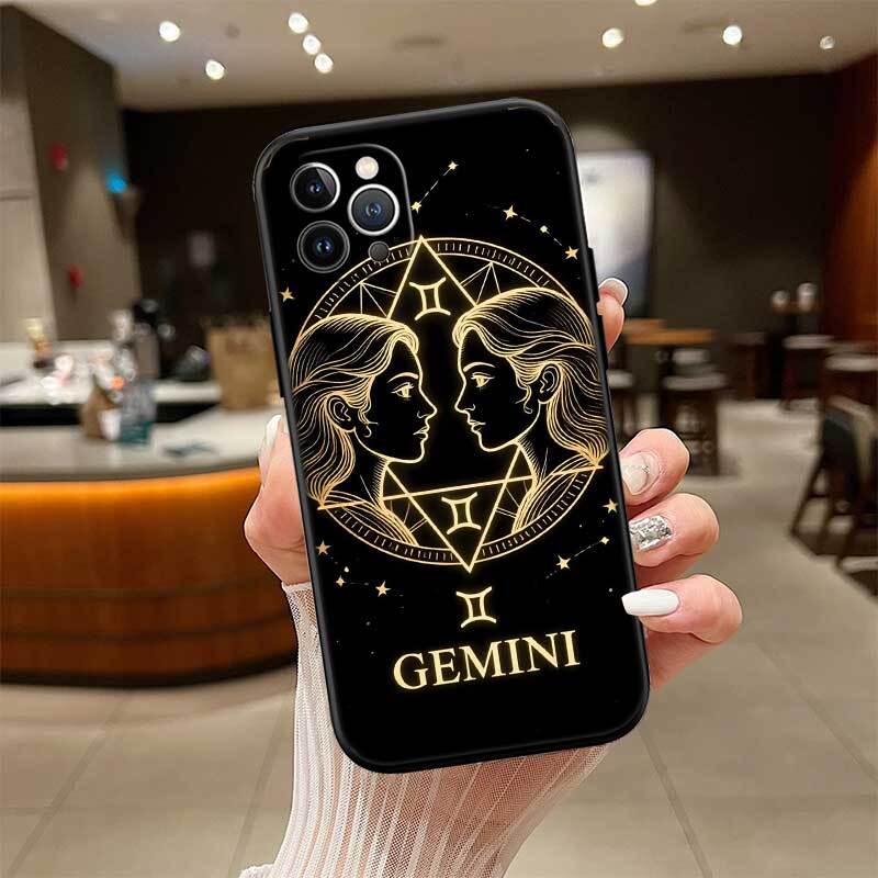 12 Constellation Card Case for Samsung M55 M35 M15 A02 A05S A05 A06 A15 A12 A13 A10 A16 A20 A22 A24 A25 A30 A31 A32 A33 A35 A42 A50