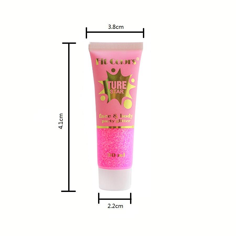 Глянцевая пудра-хамелеон для лица и тела, стойкая, водостойкая, для сцены, вечеринки, тени для век, гель-блеск для волос, лица и тела