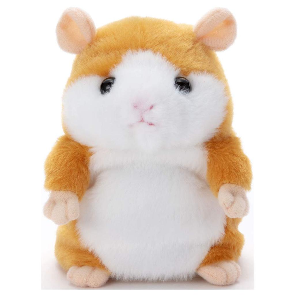 Takara Tomy Arts Mimicry Pet Hamster Plush Toy Height 14cm (Maple) Approx.