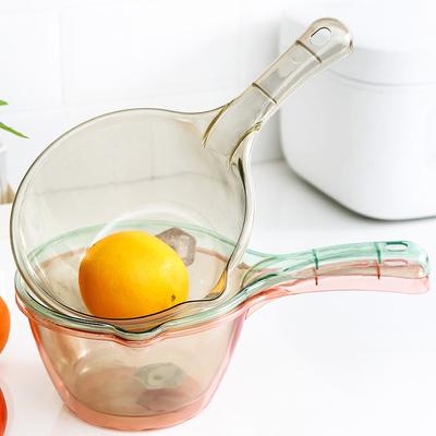 Экспортный кухонный ковш для воды прозрачный пластиковый ковш для воды ковш для купания ковш для воды ковш-поплавок длинная ручка креативная ложка для шампуня