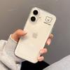 Милый медведь смайлик Чехол для мобильного телефона Apple 17 iPhone16Pro прозрачный чехол 15promax мультяшный 14 модный 13