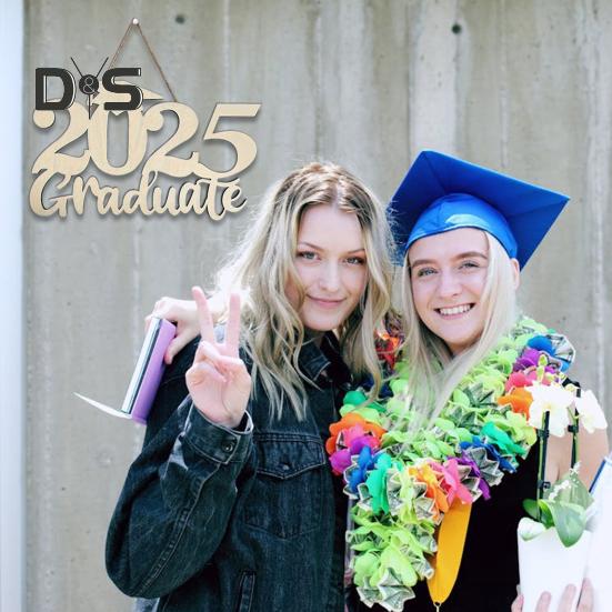 Деревянная табличка для входной двери «Выпускной 2025 года», приветственный знак для выпускного вечера, декор для фотобудки