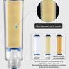 5/10/20Pcs Shower Filter Efficient Filtration Easy Installation Bath Filter for Cleaner Water Quality Regular Replacement
