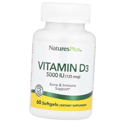 Витамин Д3, Vitamin D3 5000, 60гелкапс (36375066)