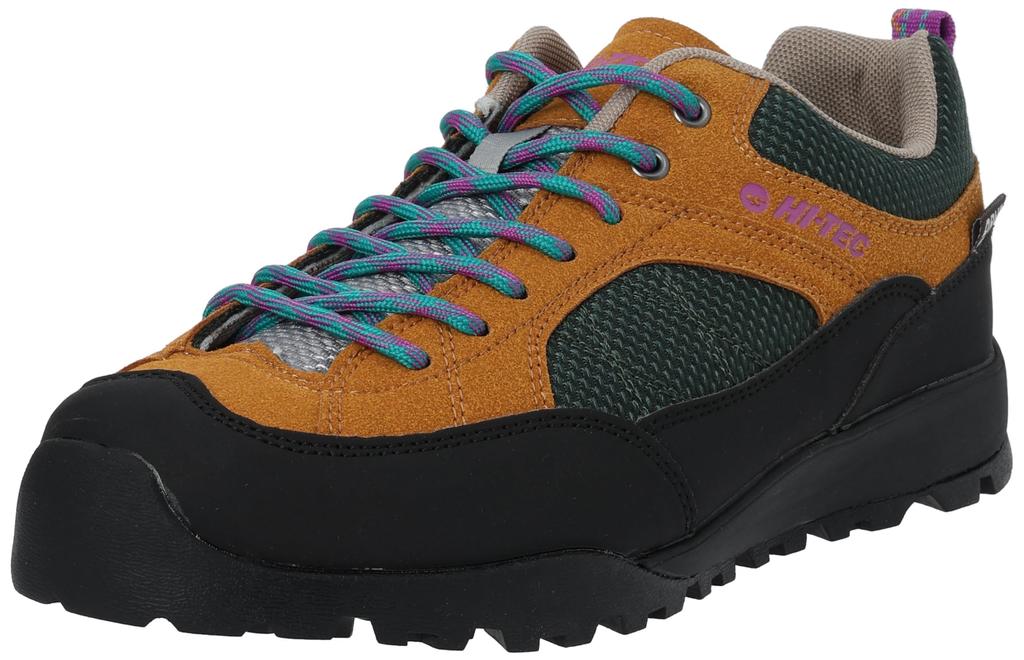 Hiking Shoes for Both Sunny and Rainy Days HKU11 AORAKI WP Breathable and Waterproof Climbing Outdoor Brown Cm 2E [HITECH] [AORAKI WP] 22.0