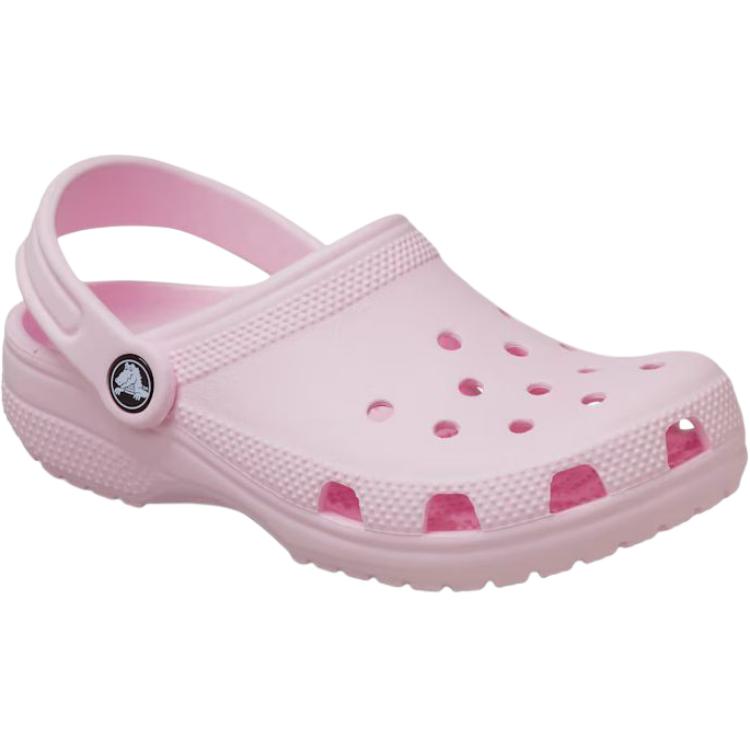 Crocs Классические сабо Дышащие Легкие Амортизирующие Низкие Детские Сандалии Розовые Детские