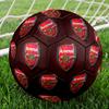 ArsenalIndoor Soccer Ball Colorful All Ages Machine Stitched PVC Competition Ready Durable High-Bounce