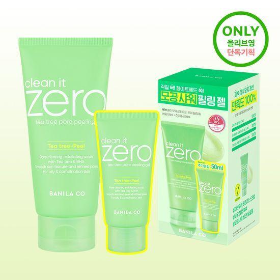 BANILA CO Clean It Zero Tea Tree Pore Peeling Gel 120ml (+50ml)