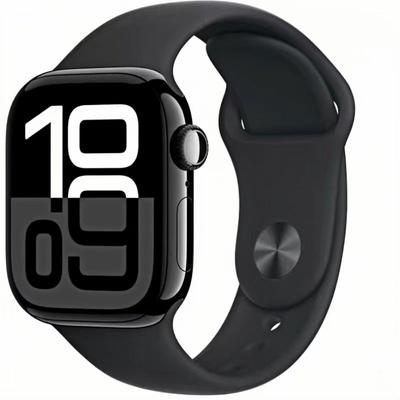 Apple Watch Series 10 GPS 42/46MM Алюминиевый циферблат с силиконовым спортивным ремешком