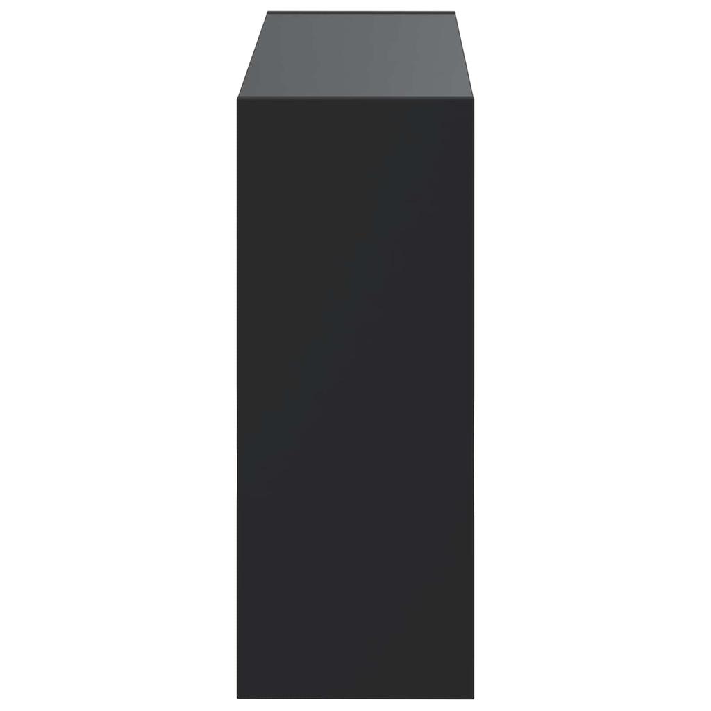 Wall Mounted Shoe Cabinet ZWOLLE 71 x 17 x 43 cm Black